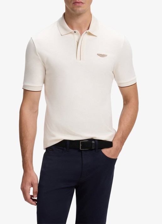 BOSS BOSS x ASTON MARTIN regular fit polo met logo