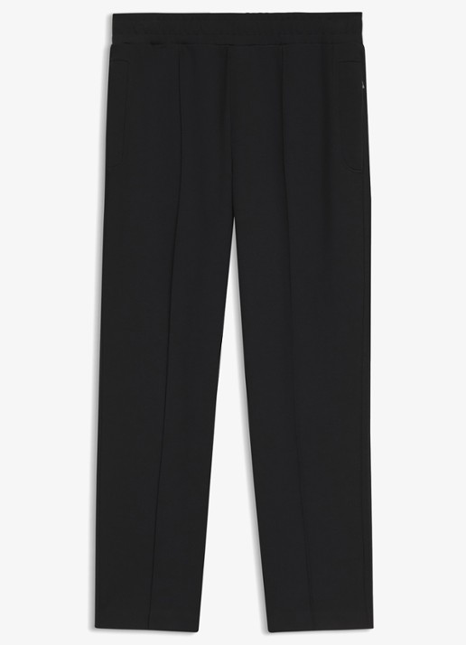 BOSS BOSS x ASTON MARTIN slim fit pantalon met steekzakken  - detail 4 zwart