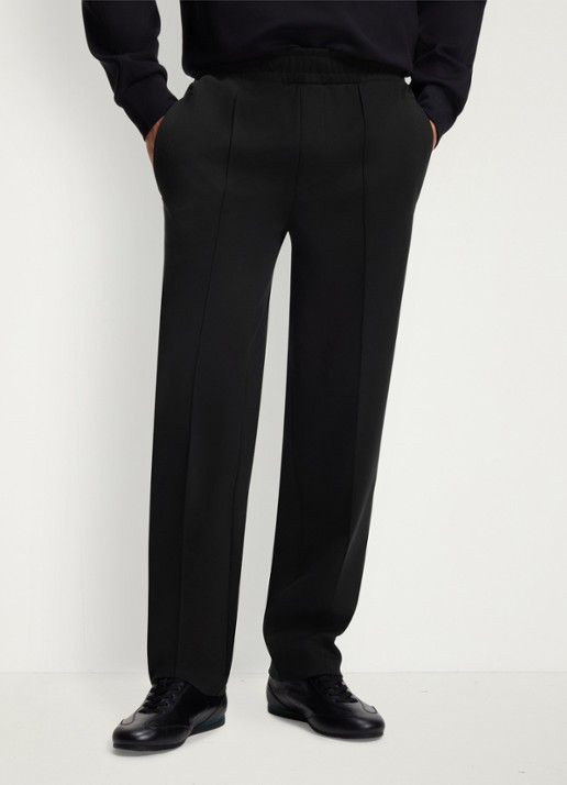 BOSS BOSS x ASTON MARTIN slim fit pantalon met steekzakken