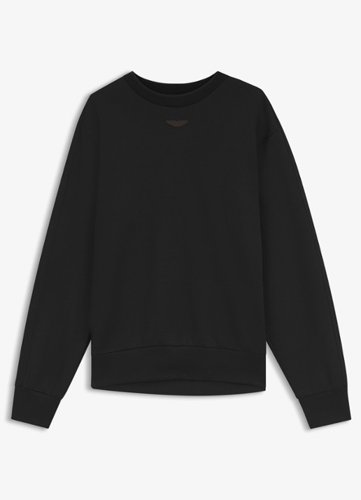 BOSS BOSS x Aston Martin sweater met logo - voorkant 4 zwart