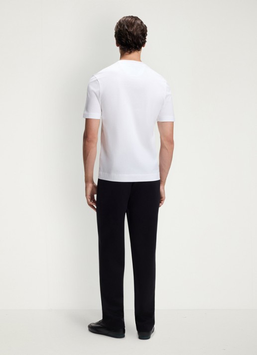 BOSS BOSS x ASTON MARTIN T-shirt van katoen - achterkant 5 wit