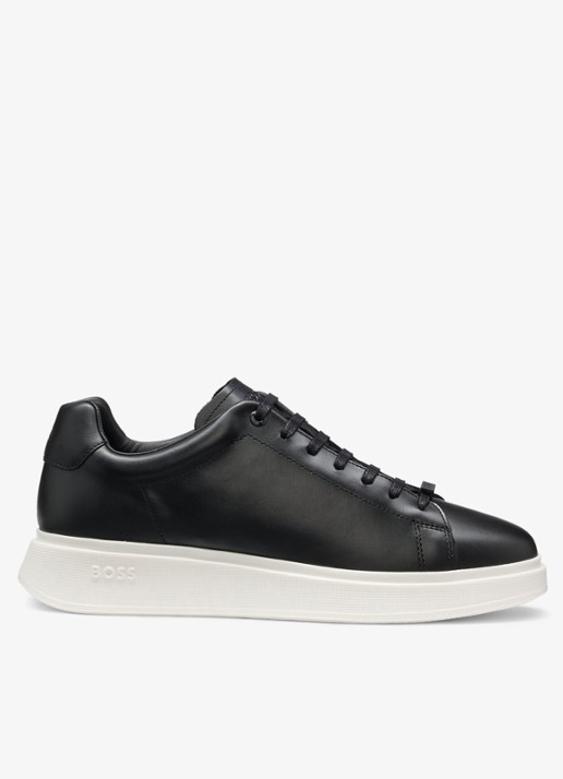 BOSS Bulton Runn sneaker van leer