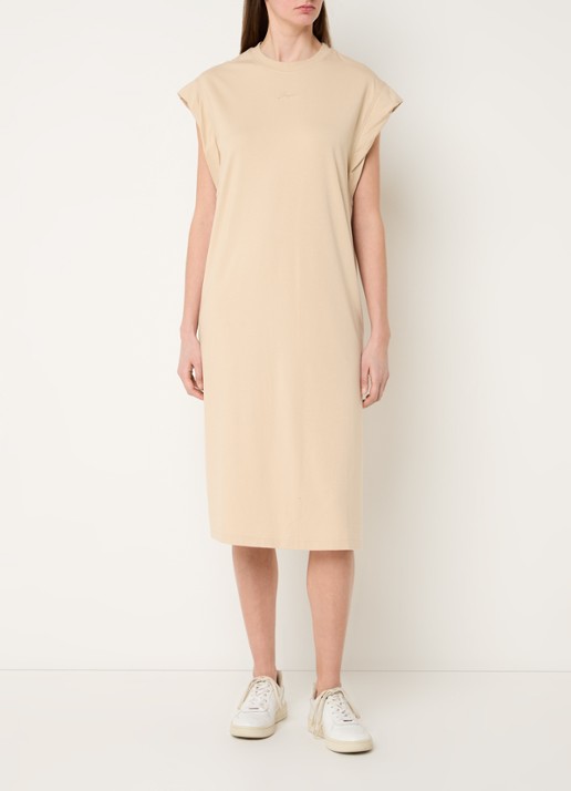 BOSS C_Edress_5 midi T-shirt jurk met split