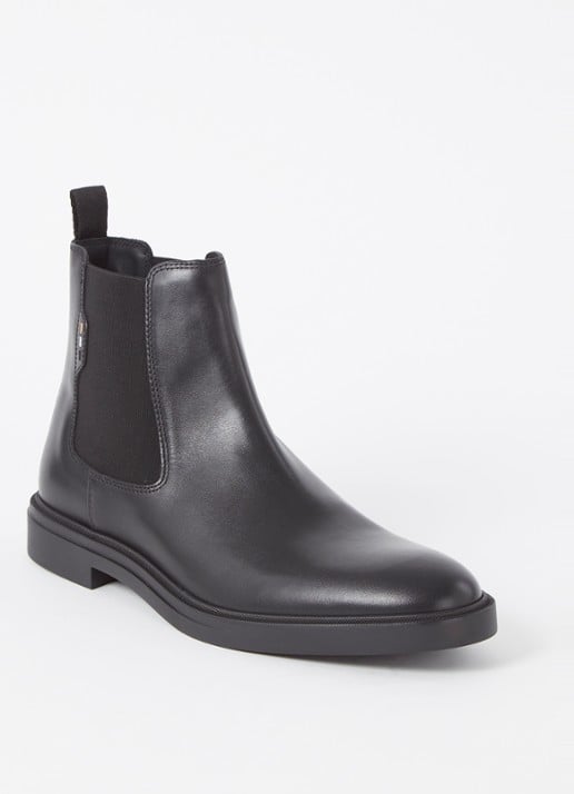 BOSS Calev chelsea boot van leer