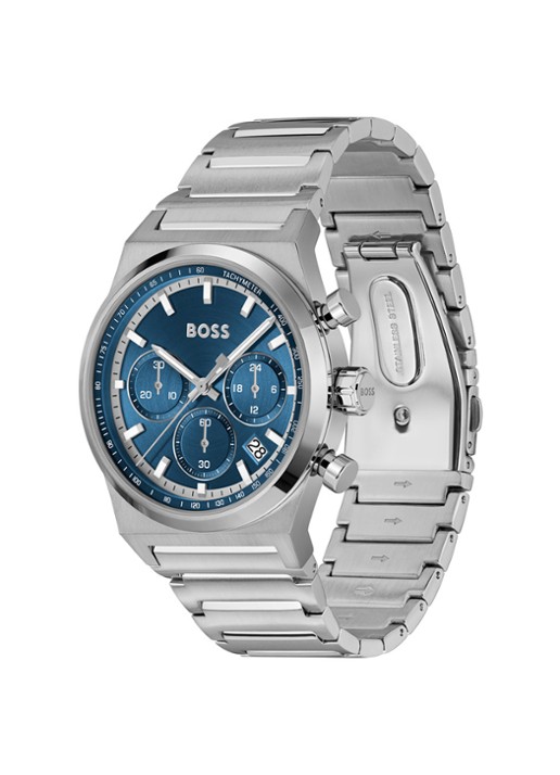 BOSS Candor Chrono horloge HB1514250 - detail 3 zilver