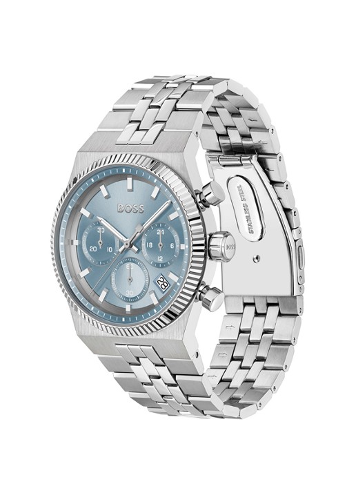 BOSS Candor Prime horloge  HB1514306  - detail 3 zilver