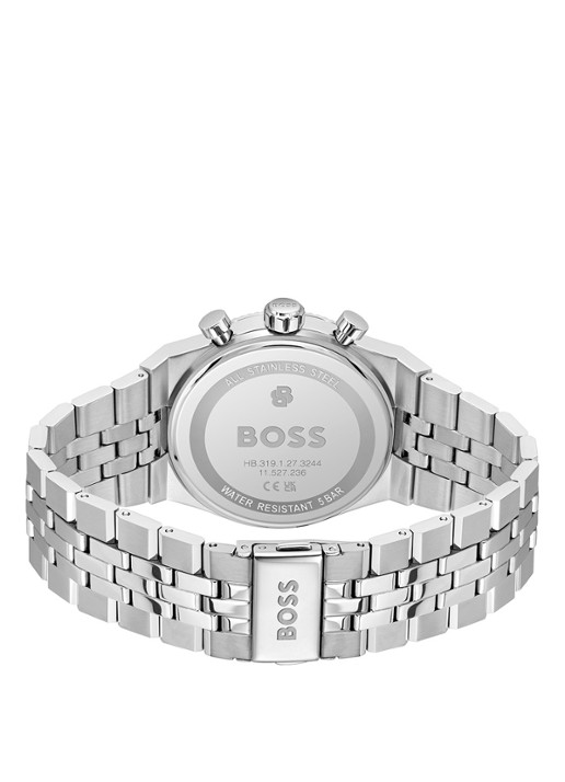 BOSS Candor Prime horloge  HB1514306  - detail 4 zilver