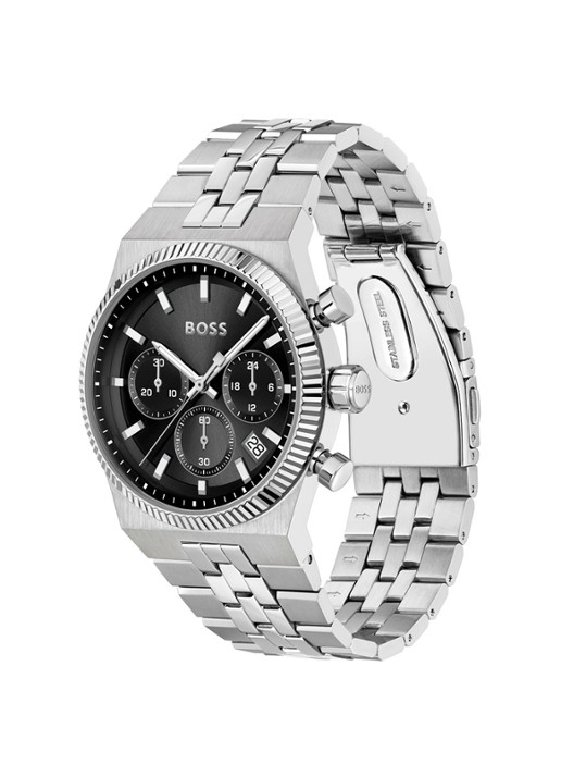 BOSS Candor Prime horloge HB1514307  - detail zilver