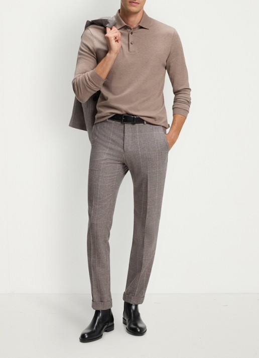 BOSS Chelsea boot van leer  - voorkant 2 zwart