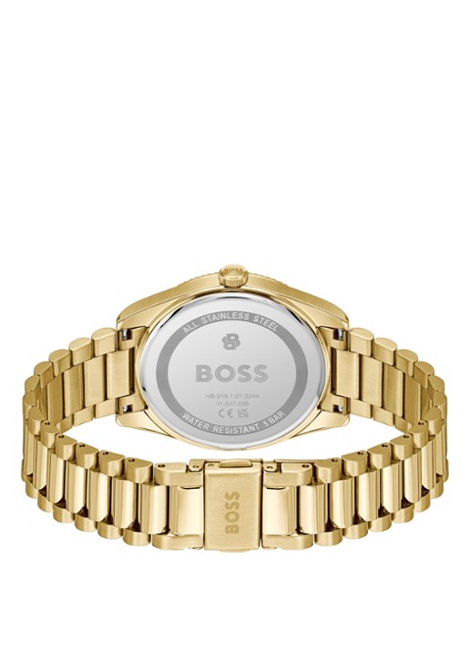 BOSS Cheswick horloge HB1514312  - detail 4 goud