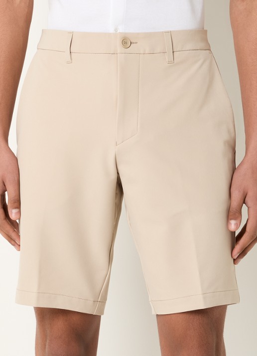 BOSS Commuter loose fit korte broek met steekzakken - detail 4 medium beige-269 / beige
