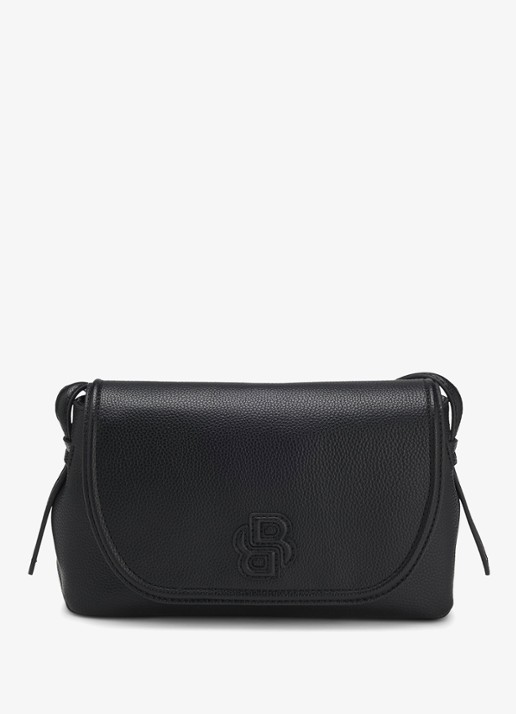 BOSS Crossbodytas van leer