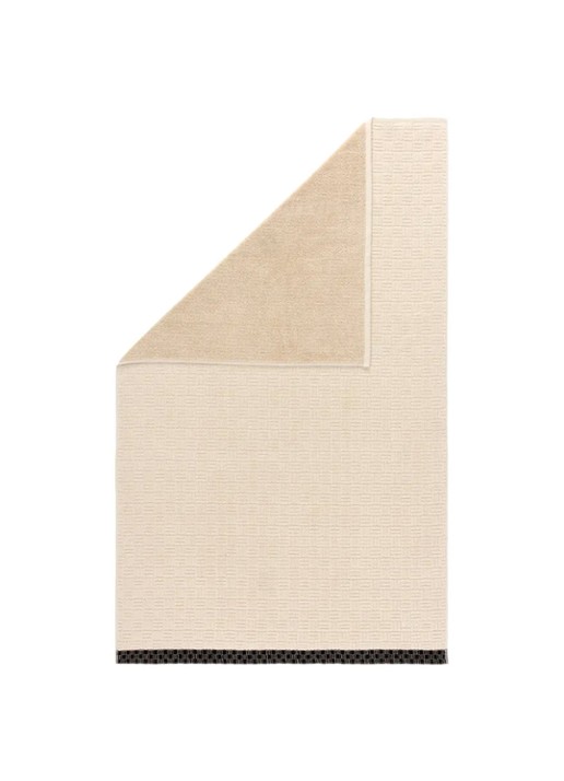 BOSS Dedale badlaken 90 x 150 cm - achterkant 3 beige