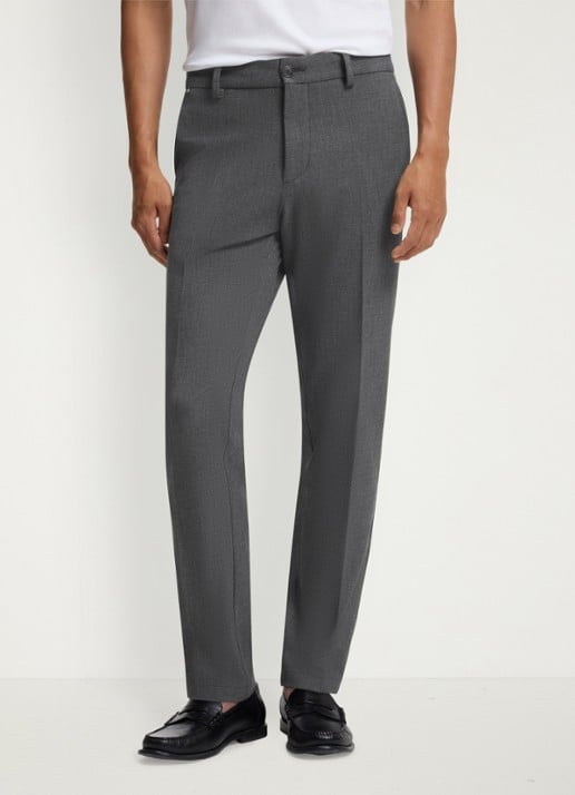 BOSS Dobby straight fit chino