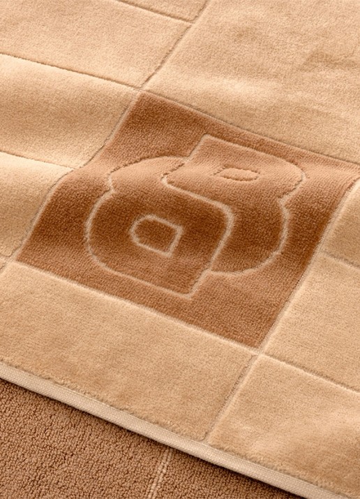 BOSS Double B badmat - 550 gr/m² - 50 x 70 cm - detail 2 beige
