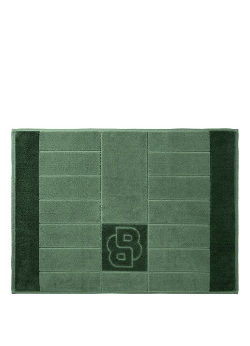 BOSS Double B badmat - 550 gr/m² - 50 x 70 cm - voorkant 3 groen