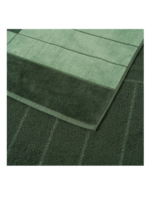 BOSS Double badhanddoek - 50 x 100 cm - detail 2 groen