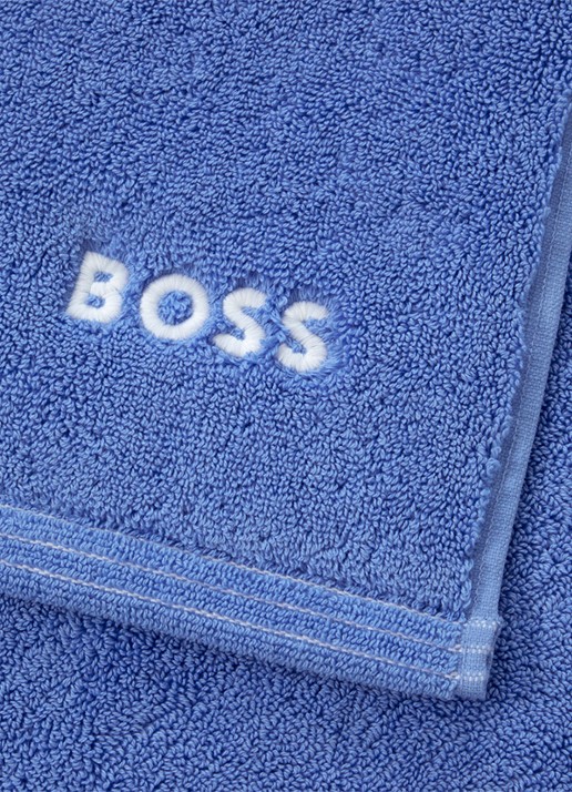BOSS Edge badmat 50 x 70 cm - voorkant 2 blauw