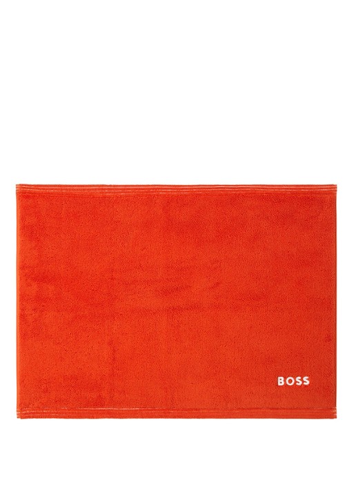 BOSS Edge badmat 50 x 70 cm - voorkant oranjerood