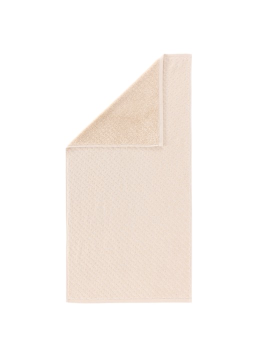 BOSS Frontrow badhanddoek - 50 x 100 cm - achterkant 6 creme
