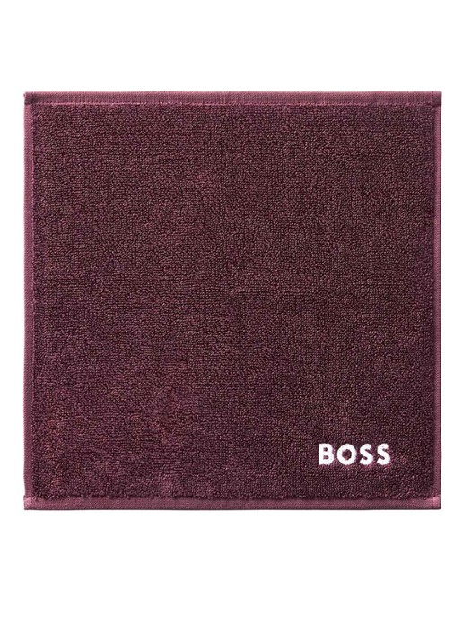 BOSS Gastendoek - 600 gr/m2 - 30 x 30 cm - voorkant 2 bordeauxrood