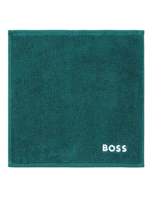 BOSS Gastendoek - 600 gr/m2 - 30 x 30 cm - voorkant donkergroen