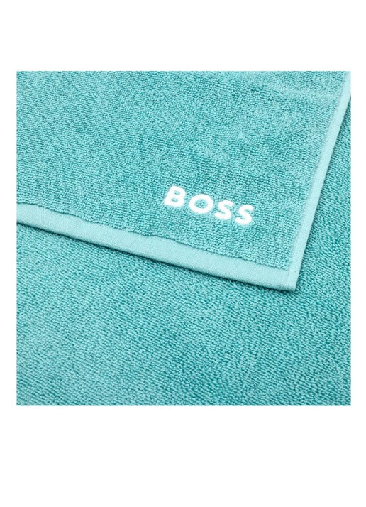 BOSS Gastendoek - 600 gr/m2 - 30 x 30 cm - voorkant 2 turquoise