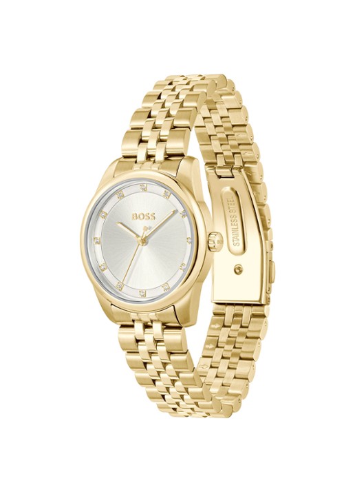 BOSS Graceful Precious horloge HB1502810 - detail goud