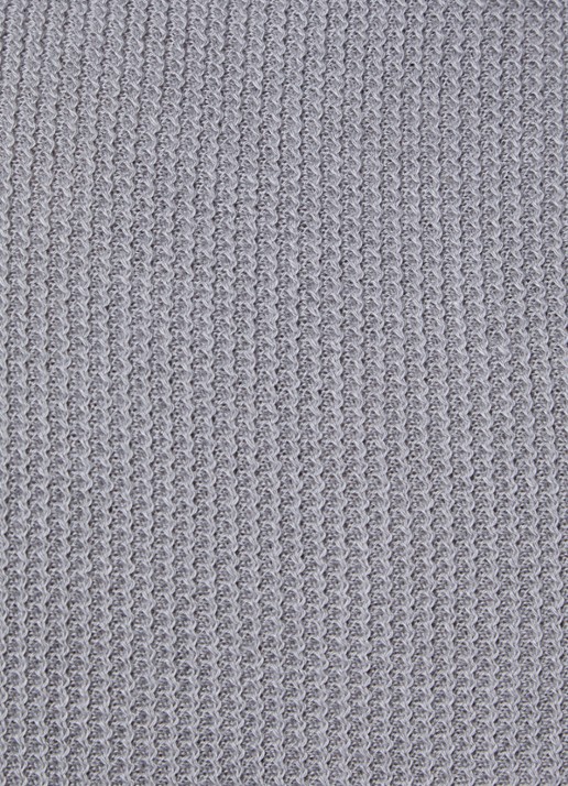 BOSS H-Daremo grofgebreide regular fit polo  - detail 5 grijs