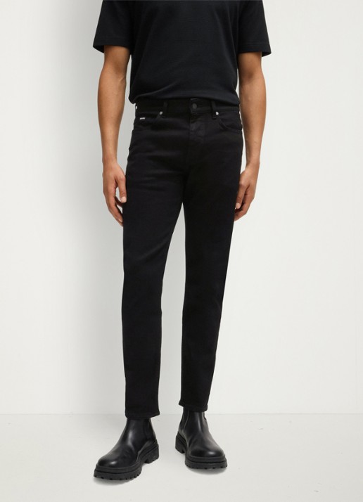 BOSS H-Delaware slim fit jeans met gekleurde wassing