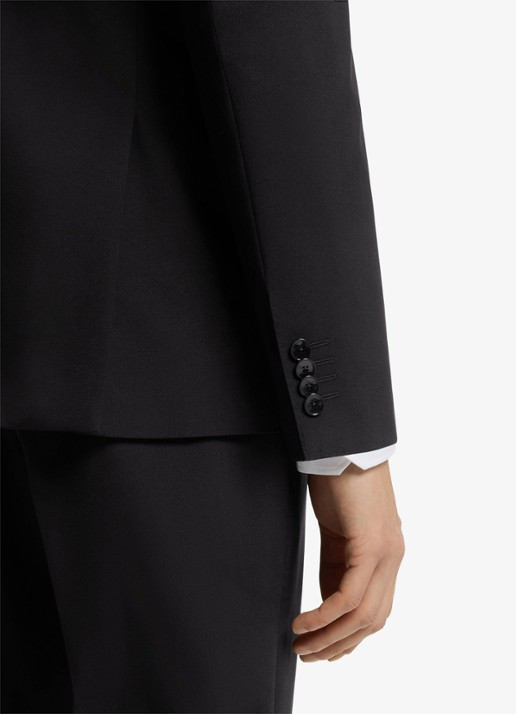 BOSS H-Jeckson regular fit 2-delig pak in scheerwolblend - detail 2 zwart
