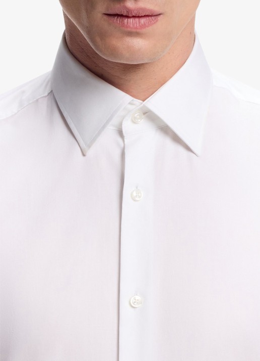 BOSS H-Joe-Kent regular fit strijkvrij overhemd - detail 3 wit
