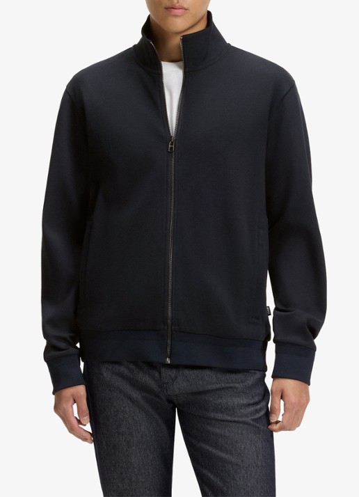 BOSS H-Shepherd sweatvest met steekzakken