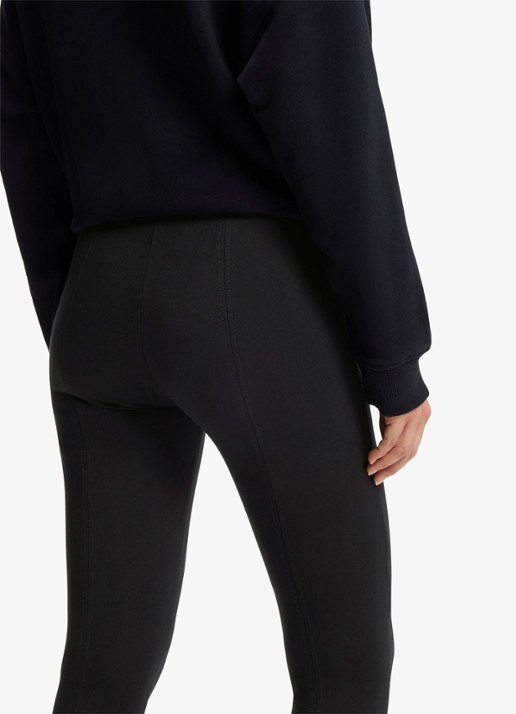 BOSS High waist skinny fit broek - detail 5 zwart