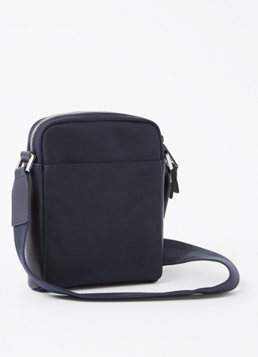 BOSS Highway crossbodytas met verstelbare schouderriem - achterkant 3 donkerblauw