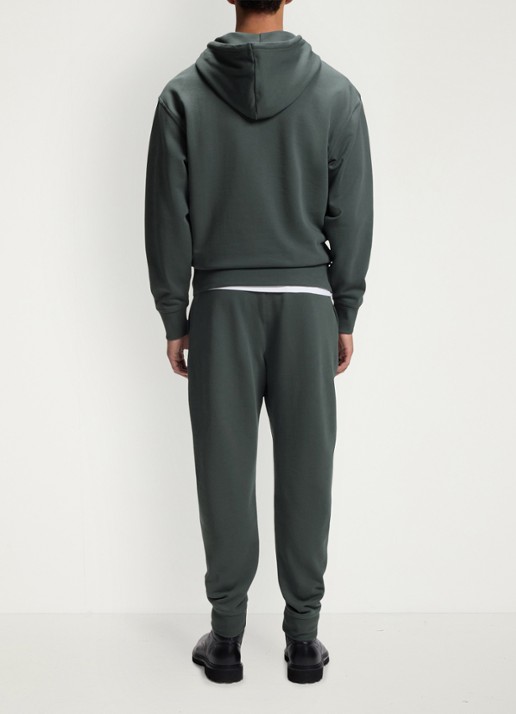 BOSS Hoodie met logo - achterkant 3 donkergroen