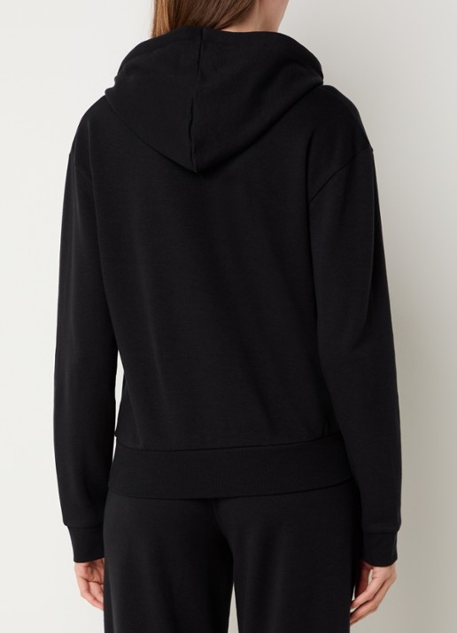 BOSS Hoodie  met logo - achterkant 3 zwart