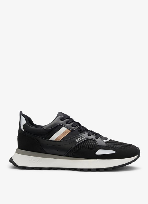 BOSS Jonah sneaker met mesh details