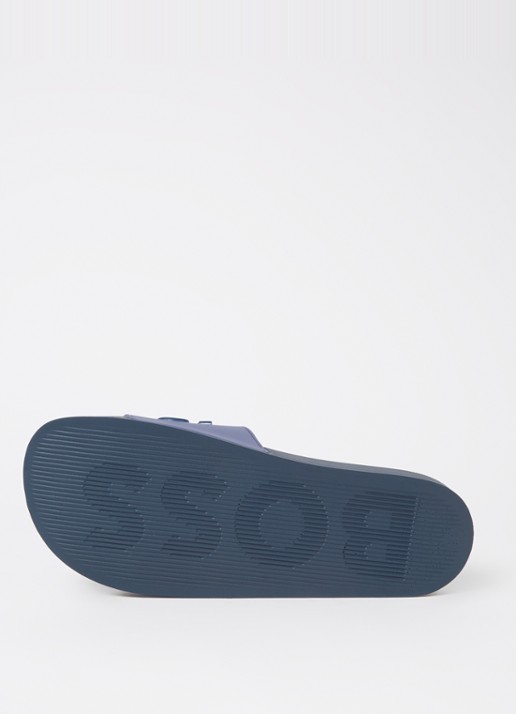 BOSS Kirk slipper met logo - detail 2 lavendel