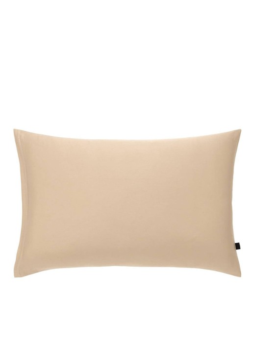 BOSS Kussensloop van satijn - 90TC - achterkant 3 beige