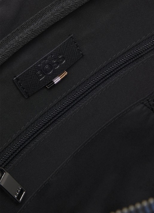 BOSS Laptoptas met logo - detail 3 zwart