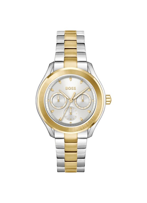 BOSS Lida horloge HB1502746 - voorkant zilver