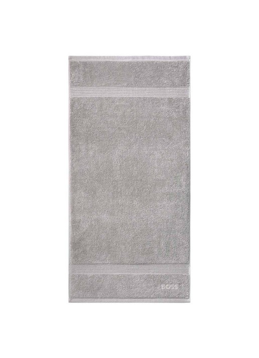 BOSS Loft badhanddoek - 700g/m² - 50 x 100 cm  - voorkant 3 zilver