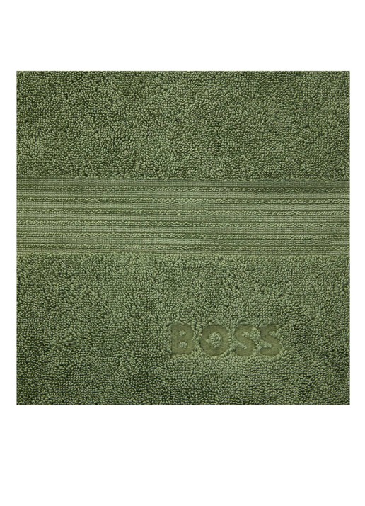 BOSS Loft badhanddoek - 700g/m² - 50 x 100 cm  - achterkant 6 groen