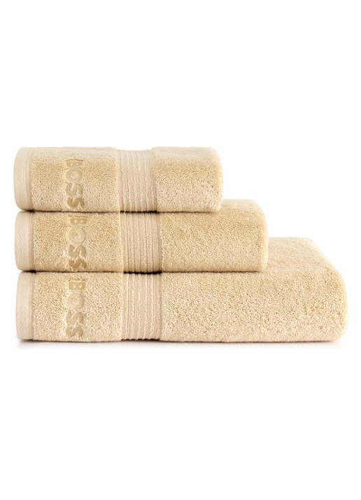 BOSS Loft badhanddoek - 700g/m² - 50 x 100 cm  - achterkant 4 creme
