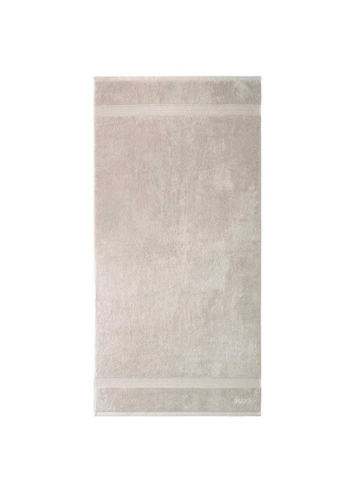 BOSS Loft badhanddoek - 700g/m² - 70 x 140 cm  - voorkant grijsmele