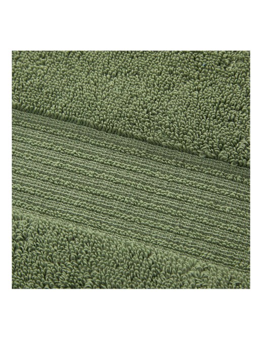 BOSS Loft badhanddoek - 700g/m² - 70 x 140 cm  - detail 4 lichtgrijs