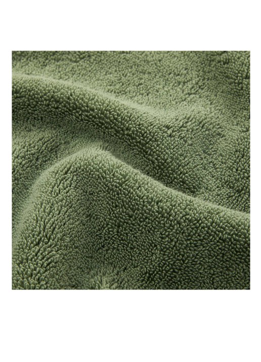 BOSS Loft badhanddoek - 700g/m² - 70 x 140 cm  - detail 5 lichtgrijs