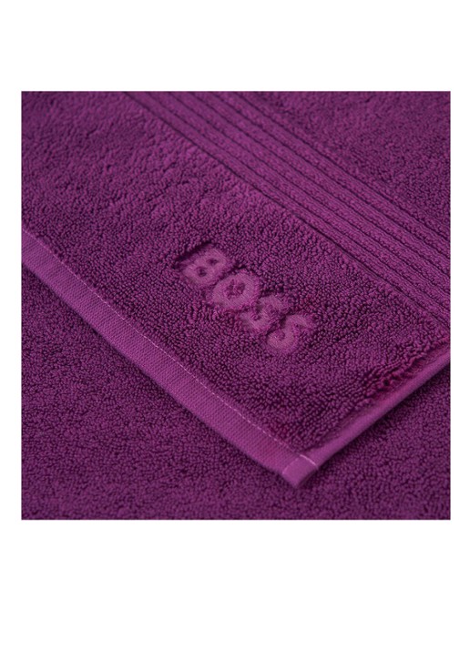 BOSS Loft badhanddoek - 700g/m² - 70 x 140 cm  - detail 3 paars