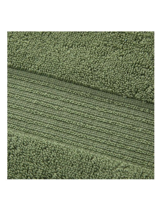 BOSS Loft badhanddoek - 700g/m² - 70 x 140 cm  - detail 4 lichtgrijs